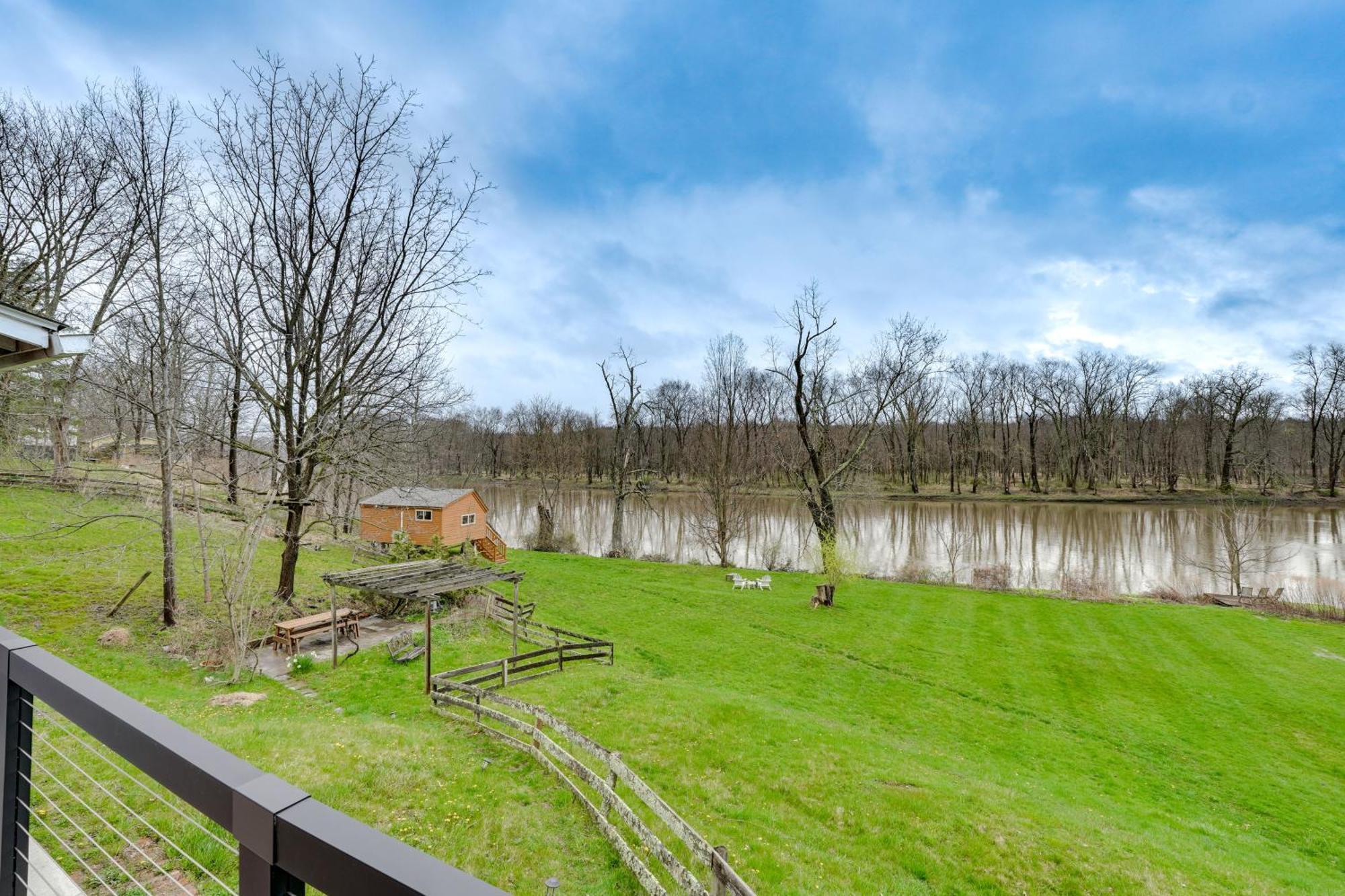 Cozy Upstate Studio With Walkill River Views! New Paltz Εξωτερικό φωτογραφία